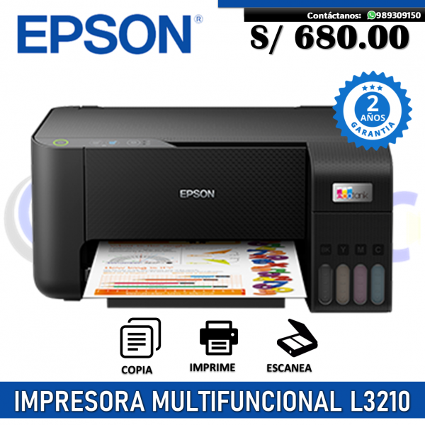 Impresora Multifuncional Epson L3210